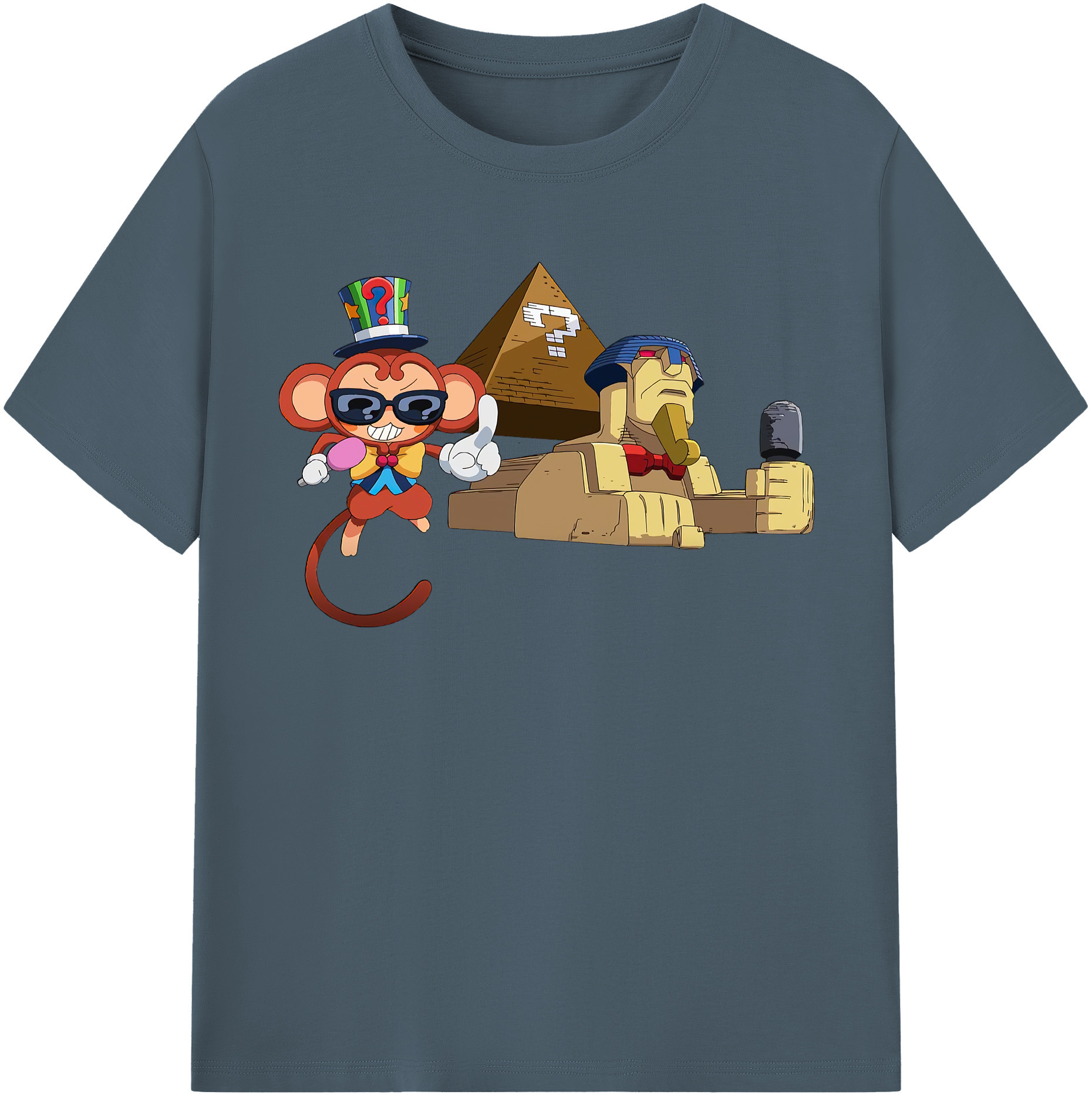 （画像用） 遊☆戯☆王 Yu-Gi-Oh! 綿100％半袖Tシャツ（フロントプリント）